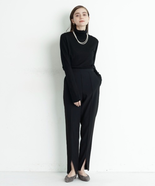 CADUNE（カデュネ）の「フロントスリットパンツ（その他パンツ