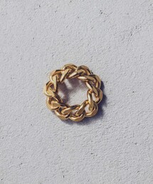 and cloud | Curb Chain Cutting Ring(リング)