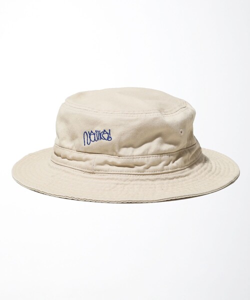 NAUTICA(ノーティカ)の「NAUTICA + STACKS/ノーティカ スタックス Bucket Hat “JOTA” 8.1/バケットハット ジョタ(ハット・メンズ・ベージュ/ネイビー・X-LARGE)」の10枚目の写真