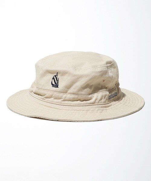 NAUTICA(ノーティカ)の「NAUTICA + STACKS/ノーティカ スタックス Bucket Hat “JOTA” 8.1/バケットハット ジョタ(ハット・メンズ・ベージュ/ネイビー・X-LARGE)」の14枚目の写真