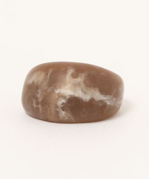 casita(RETRO GIRL)（カシータ）の「リング（リング・レディース・ライトグレー/ベージュ/ブラウン/オフホワイト/ピンク/アイボリー・FREE）」の13枚目の写真