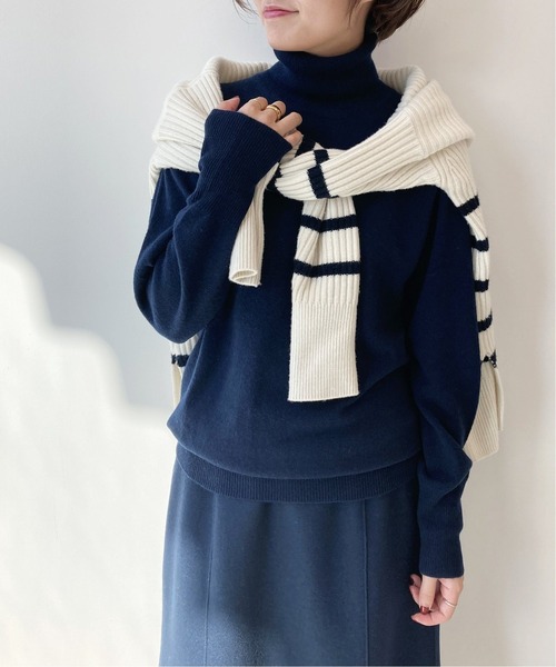 IENA - イエナ カシミヤ　タートルネックプルオーバー IENA（イエナ）の「カシミヤタートルネックプルオーバー