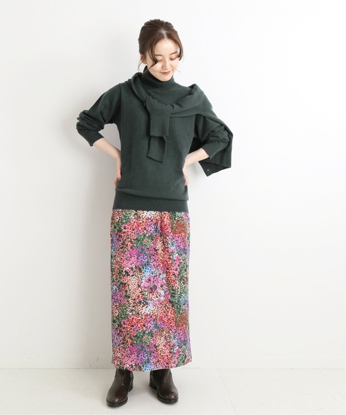 IENA(イエナ)の「カシミヤタートルネックプルオーバー◆(ニット/セーター・レディース・グレー/ナチュラル/ネイビー/ピンク・FREE)」の7枚目の写真