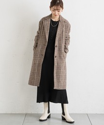prose verse | グレンチェックチェスターコート(チェスターコート)