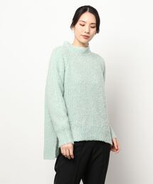 Te chichi | フェザーヤーンハイネック二ット(ニット/セーター)