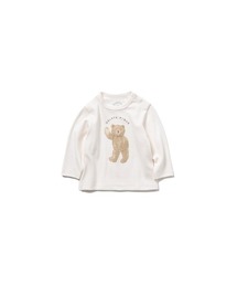 gelato pique（ジェラートピケ）の「【BABY】ベアワンポイント baby プルオーバー（肌着・キッズ）」
