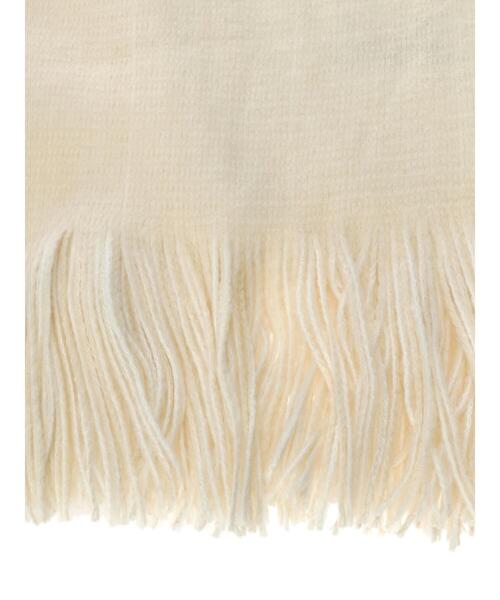 AMERICAN HOLIC（アメリカンホリック）の「リバーシブルラッセルストール（マフラー・レディース・ピンク/イエロー/アイボリー・FREE）」の11枚目の写真