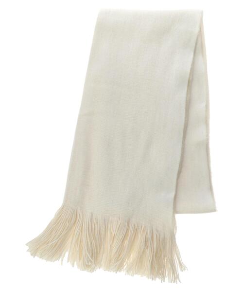 AMERICAN HOLIC（アメリカンホリック）の「リバーシブルラッセルストール（マフラー・レディース・ピンク/イエロー/アイボリー・FREE）」の13枚目の写真