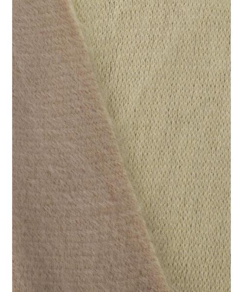 AMERICAN HOLIC（アメリカンホリック）の「リバーシブルラッセルストール（マフラー・レディース・ピンク/イエロー/アイボリー・FREE）」の16枚目の写真