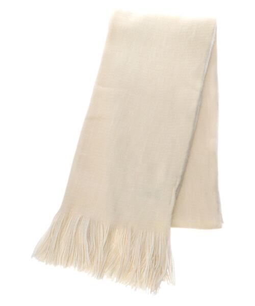 AMERICAN HOLIC（アメリカンホリック）の「リバーシブルラッセルストール（マフラー・レディース・ピンク/イエロー/アイボリー・FREE）」の17枚目の写真