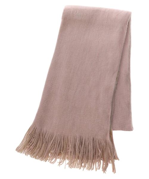 AMERICAN HOLIC（アメリカンホリック）の「リバーシブルラッセルストール（マフラー・レディース・ピンク/イエロー/アイボリー・FREE）」の18枚目の写真