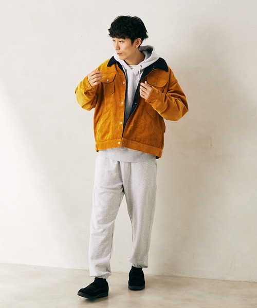 Wrangler（ラングラー）の「【WRANGLER/ラングラー】別注 Wrangler shearing TK（ブルゾン・メンズ・グリーン/ボルドー/マスタード・MEDIUM/LARGE）」の12枚目の写真