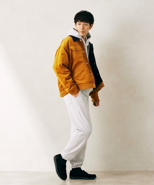 Wrangler（ラングラー）の「【WRANGLER/ラングラー】別注 Wrangler shearing TK（ブルゾン・メンズ・グリーン/ボルドー/マスタード・MEDIUM/LARGE）」の13枚目の写真