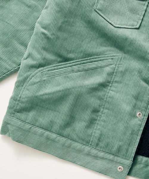 Wrangler（ラングラー）の「【WRANGLER/ラングラー】別注 Wrangler shearing TK（ブルゾン・メンズ・グリーン/ボルドー/マスタード・MEDIUM/LARGE）」の19枚目の写真