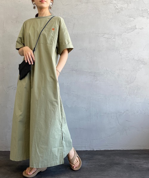 セール ブランド古着 半袖ワンピース ワンピース Universal Overall ユニバーサルオーバーオール のファッション通販 Zozoused