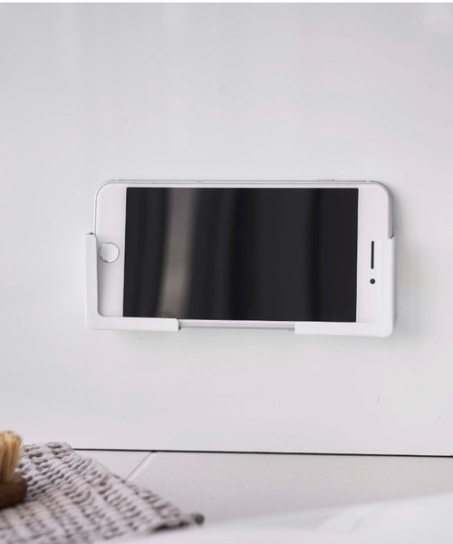 tower（タワー）の「tower マグネット バスルーム タブレットホルダー スマホホルダー（バス/トイレグッズ・レディース・ホワイト・フリー）」の8枚目の写真