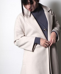 one way | 【oneway】オーバーラップコート(ステンカラーコート)
