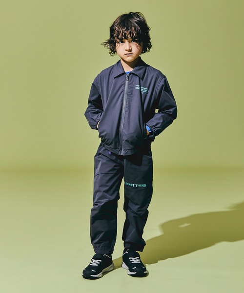 瞬足（シュンソク）の「瞬足/キッズ/リップストップトラックパンツ/SSA2040（その他パンツ・キッズ・カーキ/チャコールグレー・M/L/XL/S）」の18枚目の写真