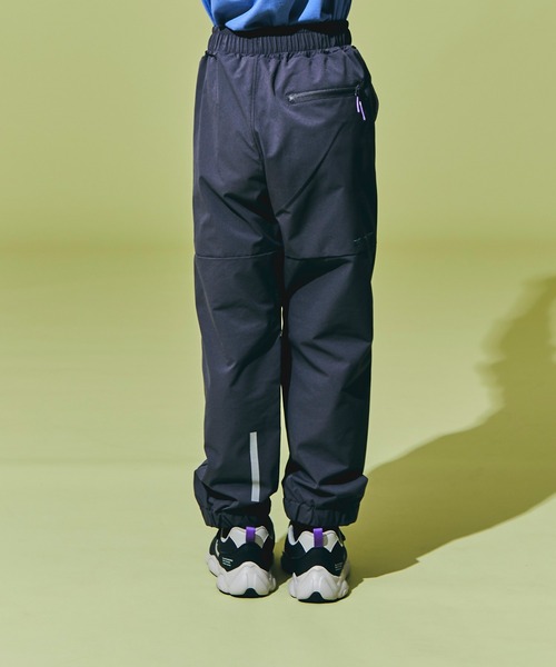 瞬足（シュンソク）の「瞬足/キッズ/リップストップトラックパンツ/SSA2040（その他パンツ・キッズ・カーキ/チャコールグレー・M/L/XL/S）」の3枚目の写真