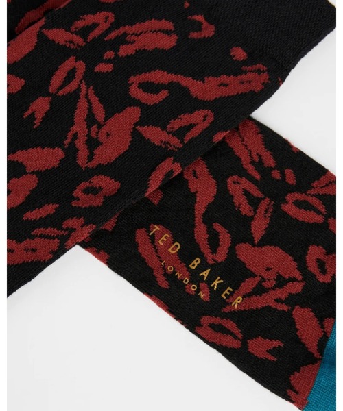 Ted Baker（テッドベーカー）の「SALUD プリント ソックス（ソックス/靴下・メンズ・ブラック・O/S）」の3枚目の写真