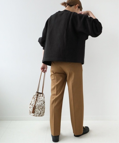 Champion(チャンピオン)の「●《別注》【CHAMPION】*RELUME REVERSE WEAVE 11.5OZ:スウェット◆(スウェット・レディース・ブラック/カーキ/ホワイト系その他/ベージュ系その他/ライトグレー・LARGE)」の18枚目の写真