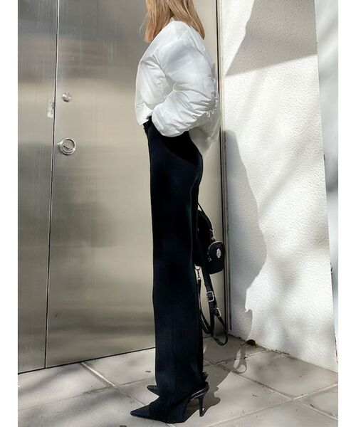 GYDA（ジェイダ）の「リバーシブルショート MA-1（MA-1・レディース・オフホワイト/グレー・FREE）」の9枚目の写真