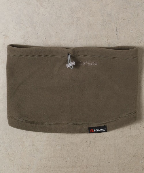 WILD THINGS（ワイルドシングス）の「/WILD THINGS/POLARTEC WIND NECK WARMER（ネックウォーマー/スヌード・レディース・ブラック/グレー/オリーブ・FREE）」の3枚目の写真