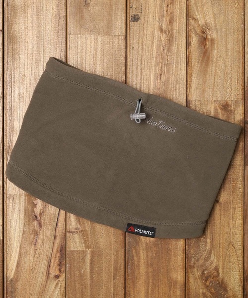 WILD THINGS（ワイルドシングス）の「/WILD THINGS/POLARTEC WIND NECK WARMER（ネックウォーマー/スヌード・レディース・ブラック/グレー/オリーブ・FREE）」の12枚目の写真