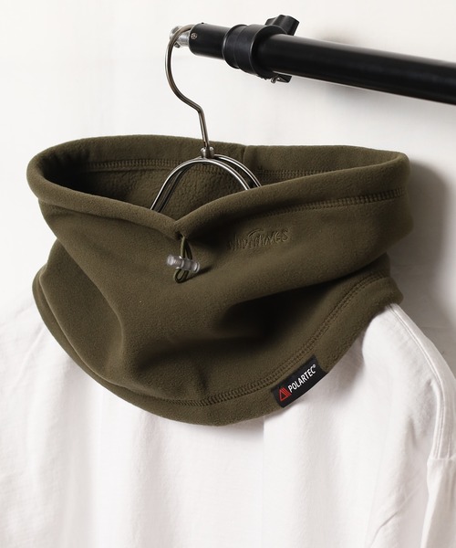 WILD THINGS（ワイルドシングス）の「/WILD THINGS/POLARTEC WIND NECK WARMER（ネックウォーマー/スヌード・レディース・ブラック/グレー/オリーブ・FREE）」の7枚目の写真