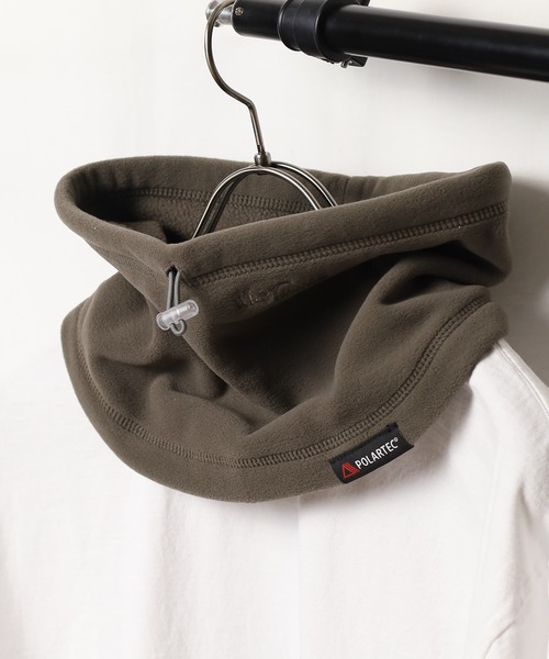 WILD THINGS（ワイルドシングス）の「/WILD THINGS/POLARTEC WIND NECK WARMER（ネックウォーマー/スヌード・レディース・ブラック/グレー/オリーブ・FREE）」の5枚目の写真
