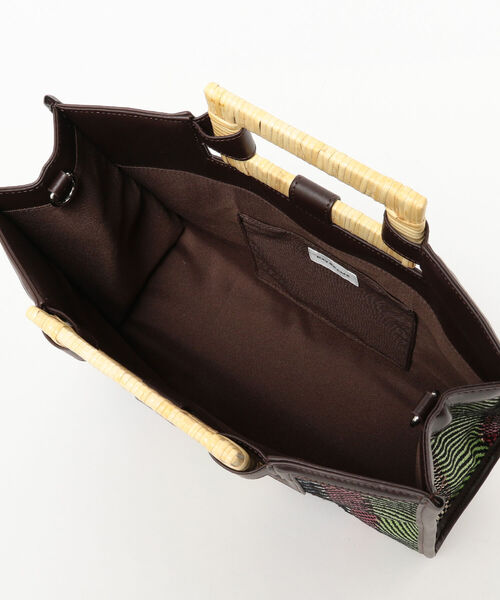 Ray BEAMS（レイビームス）の「Ray BEAMS / ラタン ハンドル バッグ（トートバッグ・レディース・ブラック/その他・ONE SIZE）」の12枚目の写真