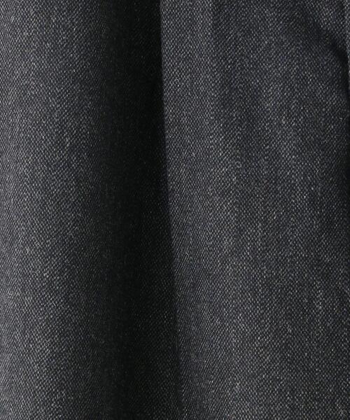 green label relaxing by 風早ゆうた（グリーンレーベルリラクシングバイカゼハヤユウタ）の「【WEB限定】＜KZ×green label relaxing＞ホームスパン 1P パンツ -セットアップ可能-（スラックス・メンズ・ブラック・S/L/M）」の14枚目の写真