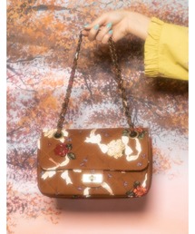 little sunny bite と pink house Flower print 2way bag