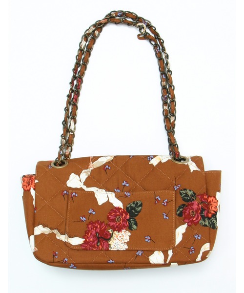 Little sunny bite（リトルサニーバイト）の「little sunny bite と pink house Flower print 2way bag（ハンドバッグ・レディース・ブラック/ブラウン/ピンク・FREE）」の17枚目の写真