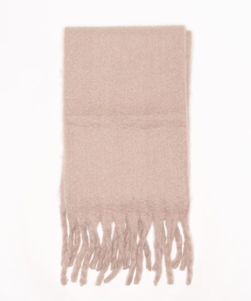 TITE IN THE STORE（ティテ　インザ　ストア）の「モヘアマフラー（マフラー・レディース・ホワイト/ブラック/ベージュ/ブルー/グリーン・FREE）」の4枚目の写真