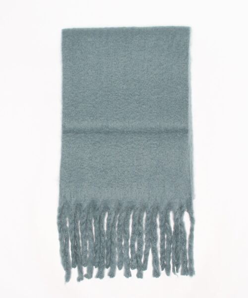 TITE IN THE STORE（ティテ　インザ　ストア）の「モヘアマフラー（マフラー・レディース・ホワイト/ブラック/ベージュ/ブルー/グリーン・FREE）」の6枚目の写真