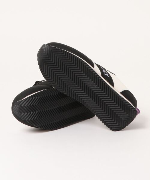 algy（アルジー）の「（ALGY） レトロ配色 ロゴスニーカー（スニーカー・キッズ・イエロー/ピンク/ブラック・21.0cm/24.0cm/22.0cm/23.0cm/20.0cm）」の5枚目の写真