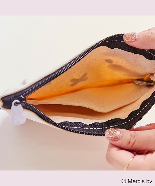 Miffy( ミッフィー)の「【ミッフィー/miffy】ミッフィー帆布ポーチ Sサイズ(ポーチ・レディース・ホワイト系その他3/ホワイト系その他2/ホワイト系その他・フリー)」の5枚目の写真