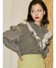 jouetie | フリルレースシャツ(シャツ/ブラウス)