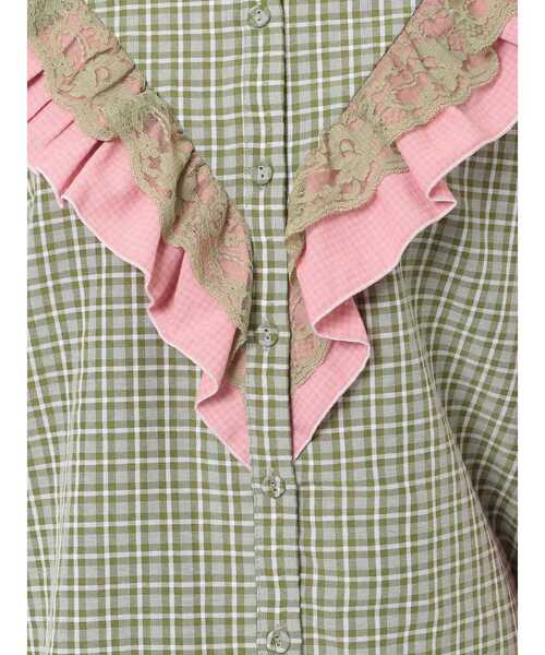 jouetie（ジュエティ）の「フリルレースシャツ（シャツ/ブラウス・レディース・ブラック/レッド/グリーン/その他1・MEDIUM）」の17枚目の写真