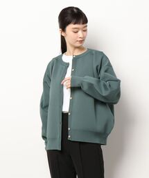 NICOLE white | ダンボールニット カーブスリーブカーディガン(カーディガン/ボレロ)