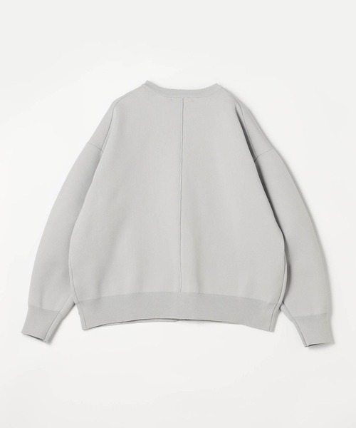 NICOLE white（ニコルホワイト）の「ダンボールニット カーブスリーブカーディガン（カーディガン/ボレロ・レディース・グレー/オフホワイト/イエロー/グリーン・FREE）」の20枚目の写真