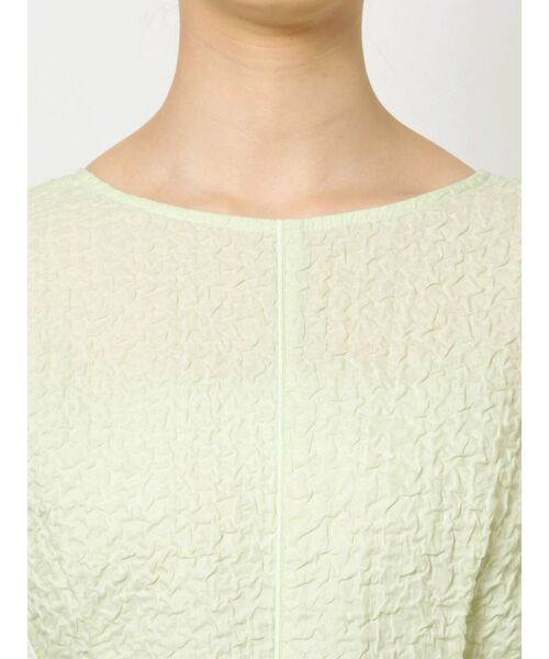 ELENDEEK（エレンディーク）の「ミックスジャガードブラウス（シャツ/ブラウス・レディース・オフホワイト/ブラック/ミント・FREE）」の14枚目の写真