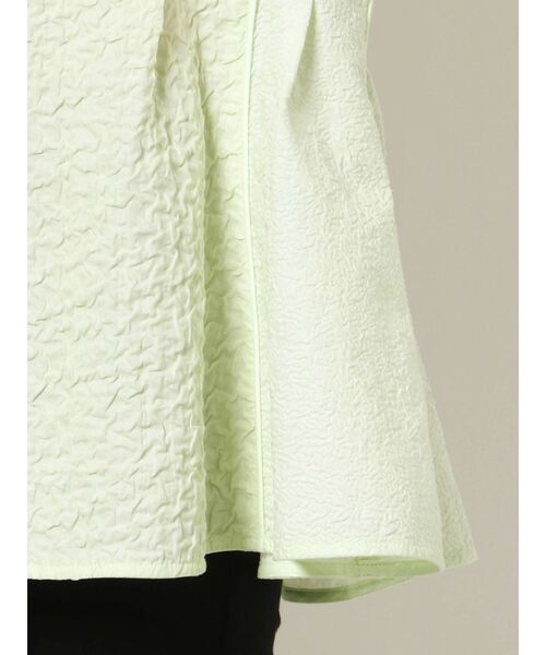 ELENDEEK（エレンディーク）の「ミックスジャガードブラウス（シャツ/ブラウス・レディース・オフホワイト/ブラック/ミント・FREE）」の12枚目の写真