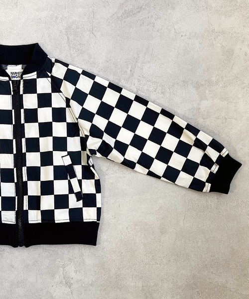 HOGAN RANCH WEAR（ホーガンランチウエア）の「ソウガラスプリングブルゾン（90～140cm）（ブルゾン・キッズ・ブラック/オレンジ・90/100/110/120/130/140）」の4枚目の写真