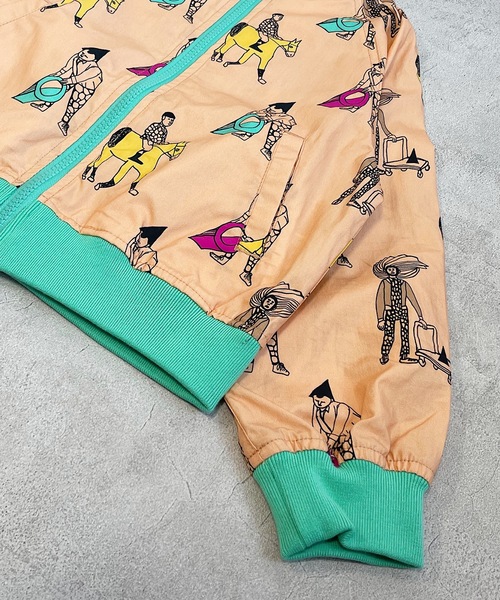 HOGAN RANCH WEAR（ホーガンランチウエア）の「ソウガラスプリングブルゾン（90～140cm）（ブルゾン・キッズ・ブラック/オレンジ・90/100/110/120/130/140）」の8枚目の写真