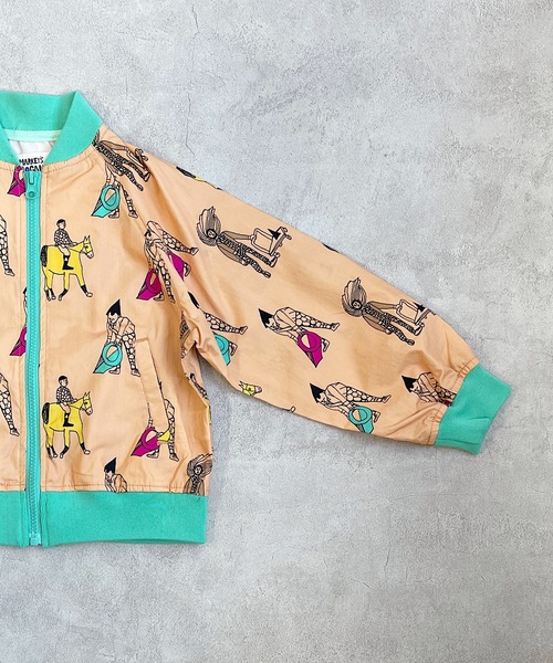 HOGAN RANCH WEAR（ホーガンランチウエア）の「ソウガラスプリングブルゾン（90～140cm）（ブルゾン・キッズ・ブラック/オレンジ・90/100/110/120/130/140）」の9枚目の写真