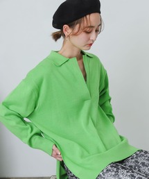 SENSE OF PLACE by URBAN RESEARCH | スキッパールーズセーター(ニット/セーター)