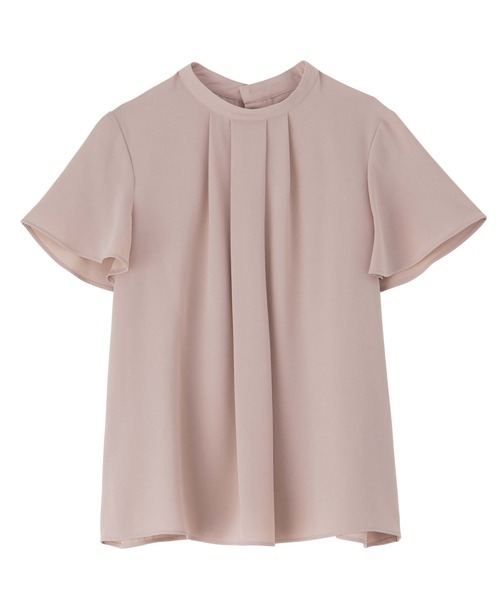 RANAN（ラナン）の「[UVカット/抗菌防臭/防しわ]タックデザインフリルブラウス（シャツ/ブラウス・レディース・ブラック/ネイビー/ブルーグレー/ブラウン系その他/オフホワイト/ホワイト/ピンク/ブラック系その他/ホワイト系その他・M/LL/L/3L）」の21枚目の写真