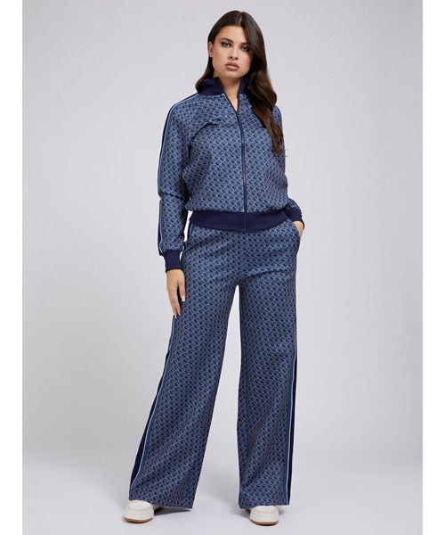 Guess（ゲス）の「Barbara Wide Leg Pant（その他パンツ・レディース・ブルー・X-SMALL/MEDIUM/SMALL）」の4枚目の写真